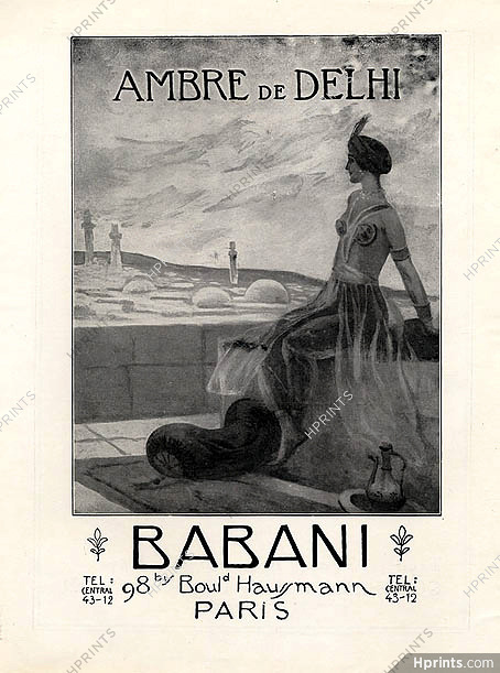Babani 1921 Ambre de Delhi, Oriental Perfumes