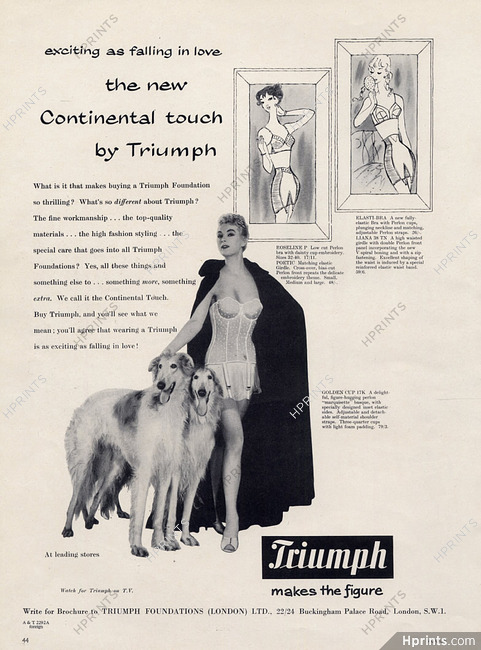 Triumph International advertisements I ad Ruby