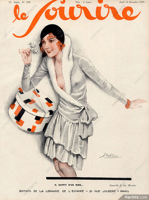 Suzanne Meunier 1929 Hatbox