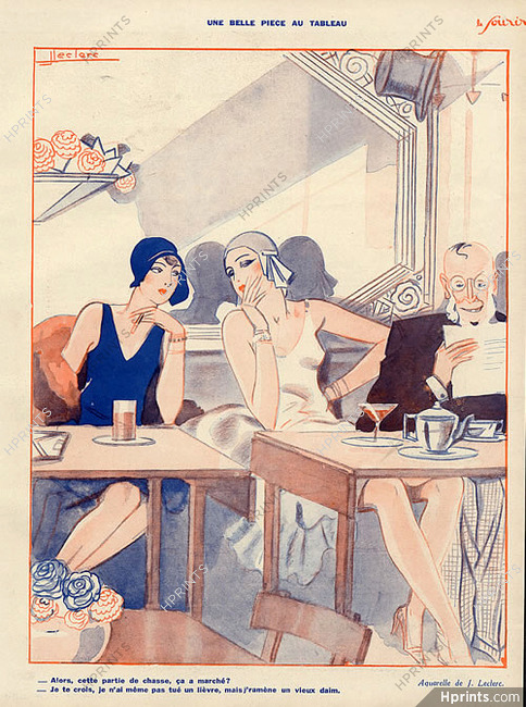 Jacques Leclerc 1929 Roaring Twenties, Restaurant