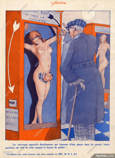 Vald'Es 1932 Nudes Machine