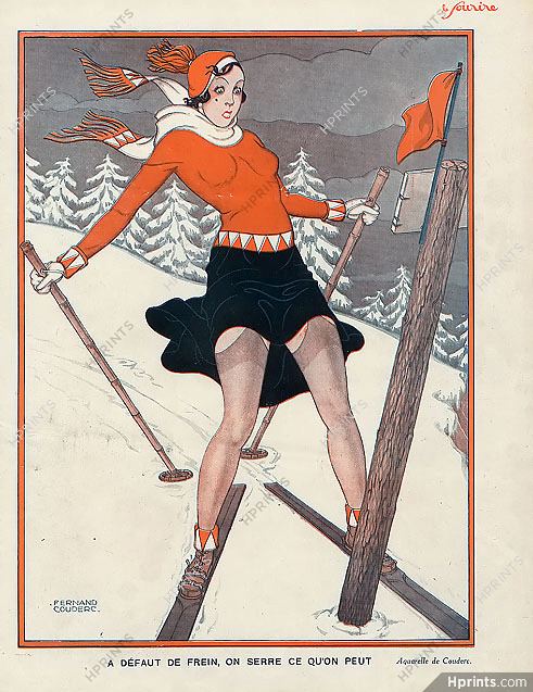 Fernand Couderc 1931 Ski, Winter Sports
