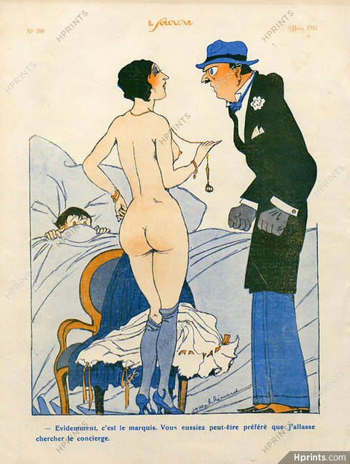 Joseph Hemard 1932 Nude, Aldutery