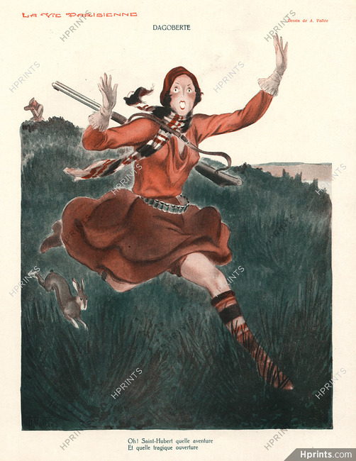 Armand Vallee 1930 "Dagoberte" Huntress