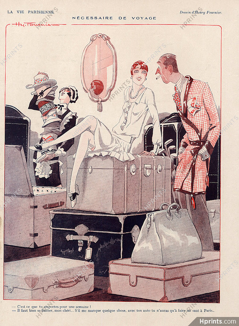 Henry Fournier 1926 "Nécessaire de Voyage" Luggage