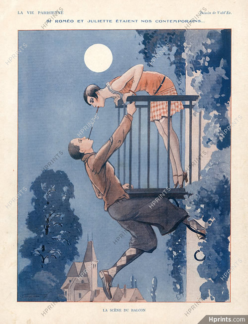 Vald'Es 1928 "Les Amours Célèbres" Romeo & Juliette, Cigarette Holder