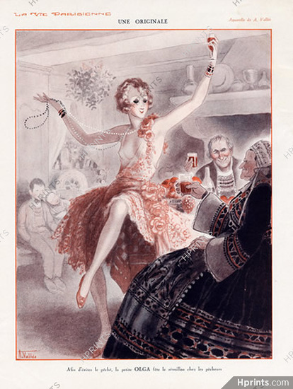 Armand Vallée 1929 ''Une Originale'' Dancer, Russian