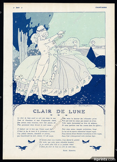 Brunelleschi 1912 ''Clair de Lune'', Texte René Kerdyk