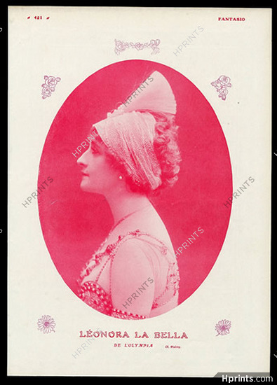 Léonora La Bella 1912 Cl. Waléry
