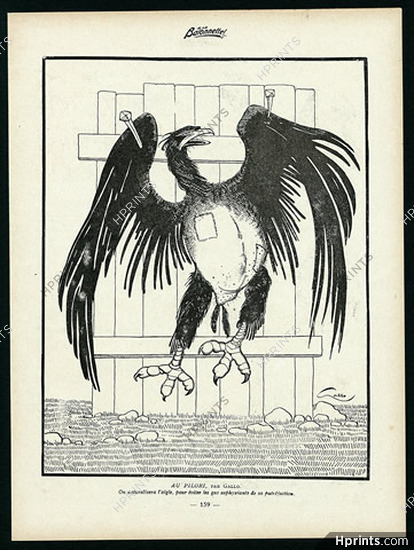 Gallo 1915 ''Au pilori'' ww1