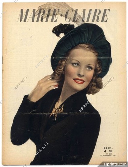Marie Claire 1943 N°299, 20 pages