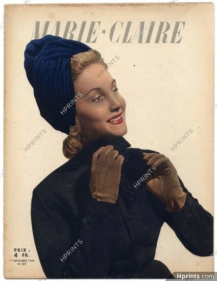 Marie Claire 1943 N°297, 20 pages