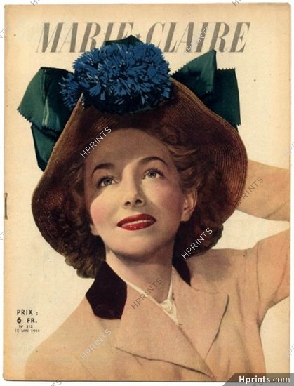 Marie Claire 1944 N°312, 16 pages