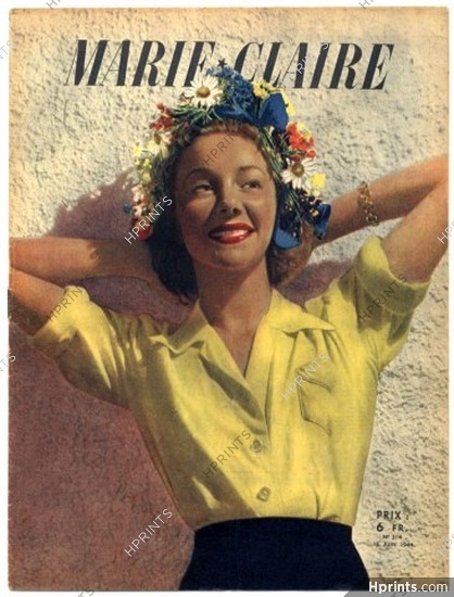 Marie Claire 1944 N°314, 16 pages