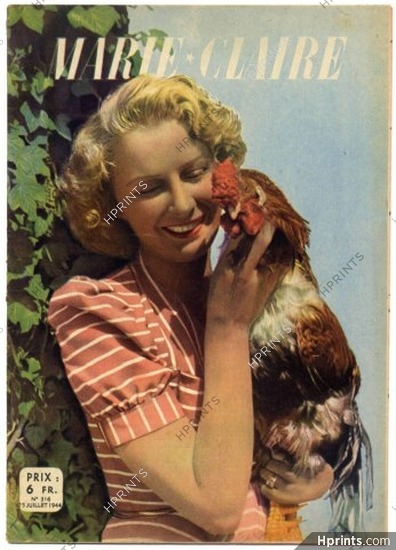 Marie Claire 1944 N°316 Schiaparelli