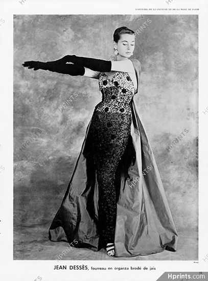 Jean Dessès 1954 Arsac Fashion Photography