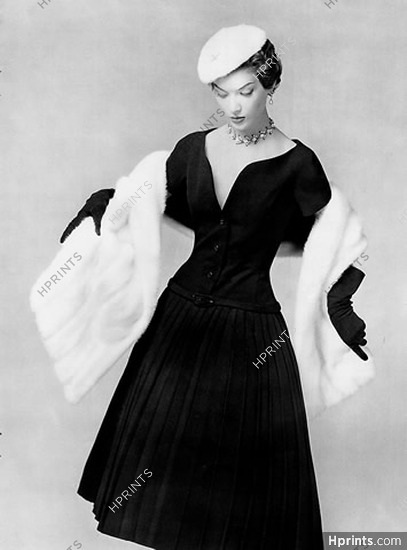 Christian Dior 1954 Seeberger, Mink