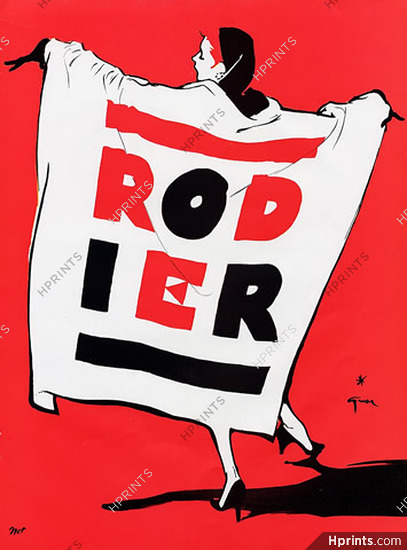 Rodier 1954 René Gruau