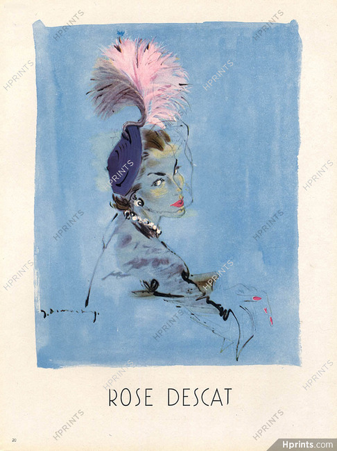 Rose Descat 1949 Jacques Demachy