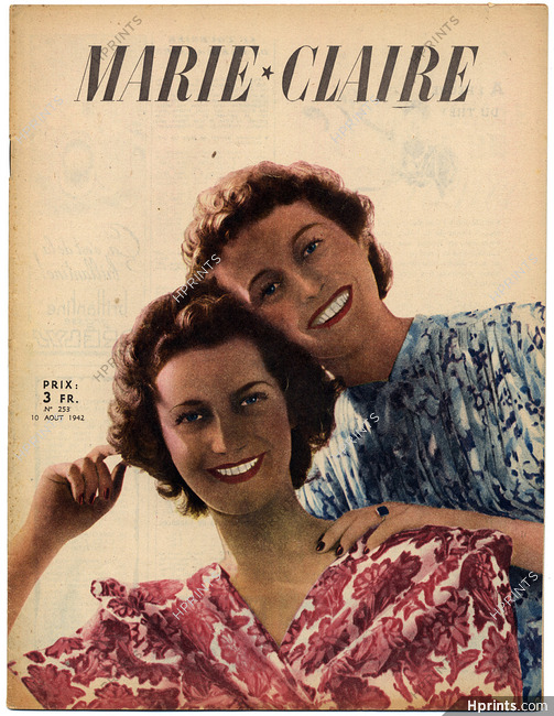 Marie Claire 1942 N°253, 20 pages