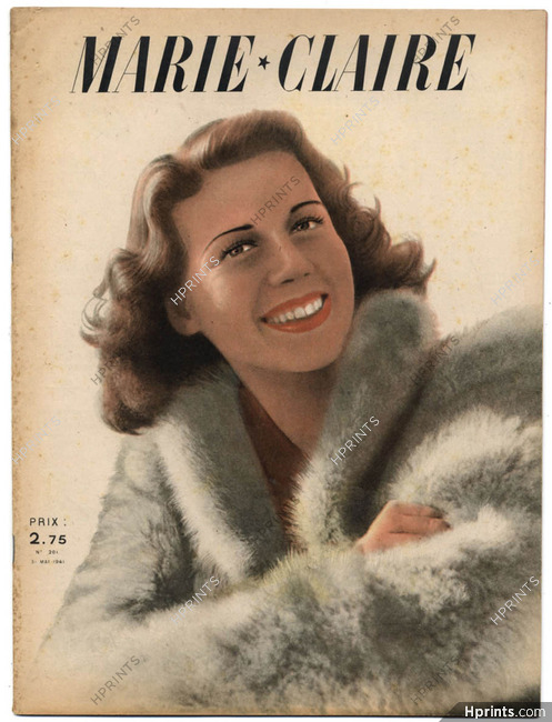 Marie Claire 1941 N°201, 28 pages