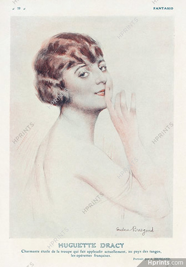 Brisgand 1928 Huguette Dracy portrait