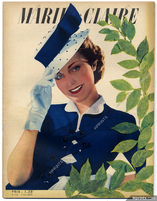Marie Claire 1940 N°166 René Gruau