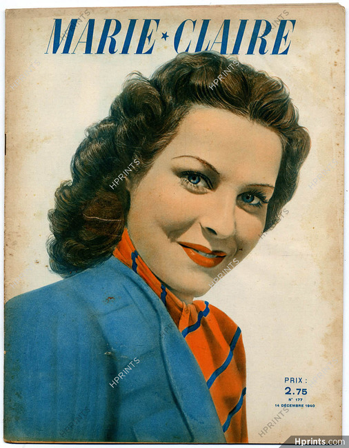 Marie Claire 1940 N°177 Gruau, 28 pages