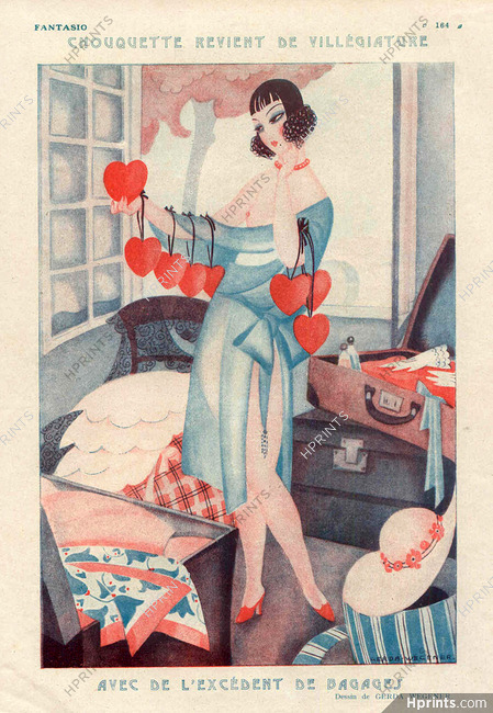 Gerda Wegener 1925 Parisian Woman Back From Holidays