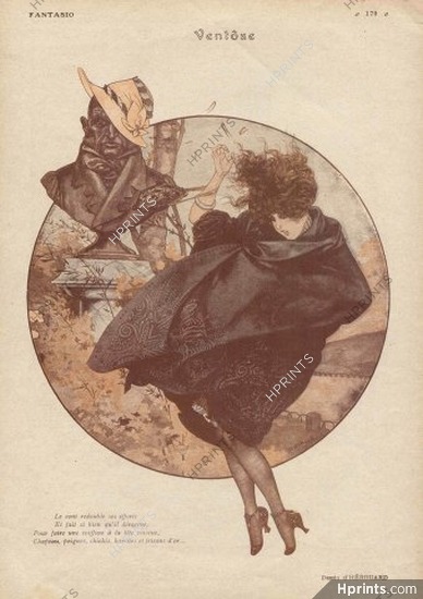 Ventôse, 1920 - Chéri Hérouard Wind Dress