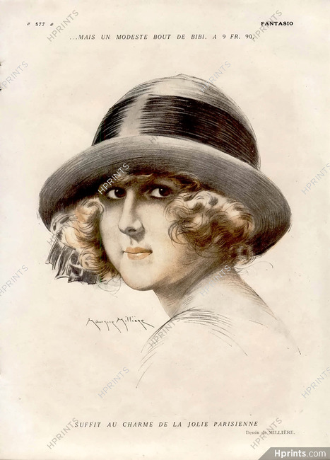 Maurice Millière 1920 Portrait