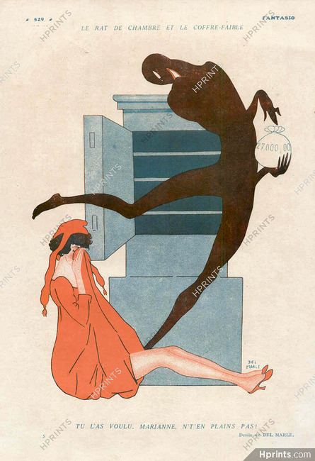 Del Marle 1920 Marianne and the Devil