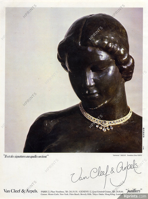 Van Cleef & Arpels 1984 Necklace, Sculpture Maillol