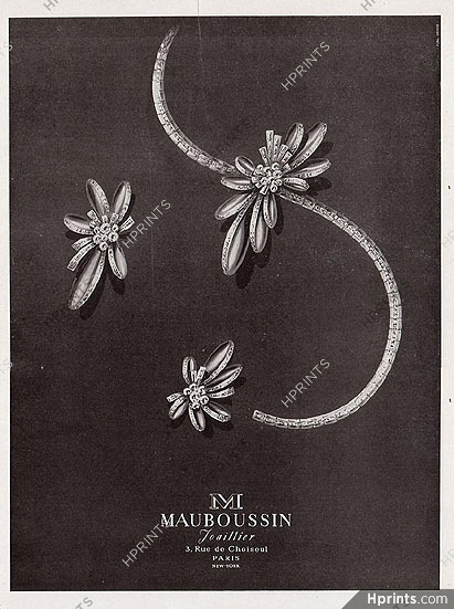 Mauboussin 1948 Broochs