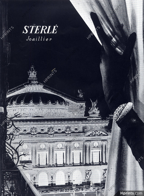 Sterlé 1953 Bracelet, Paris Opera