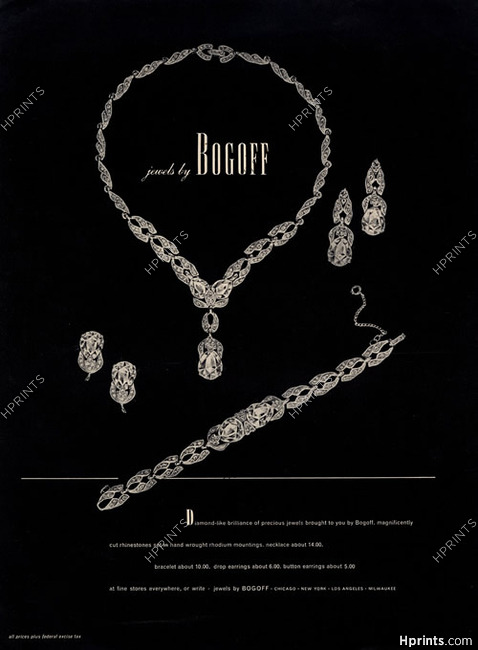 Bogoff 1949 Jewels Diamond