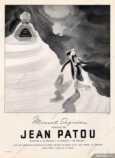 Jean Patou (Perfumes) 1936 Moment Supreme