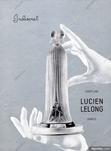 Lucien Lelong (Perfumes) 1937 Indiscret