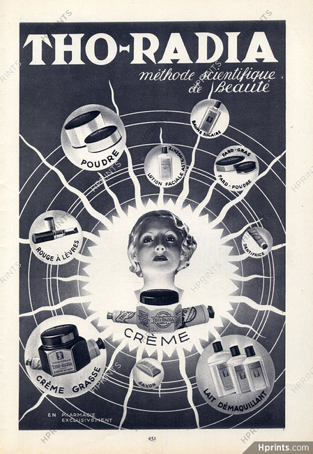 Tho-Radia (Cosmetics) 1954