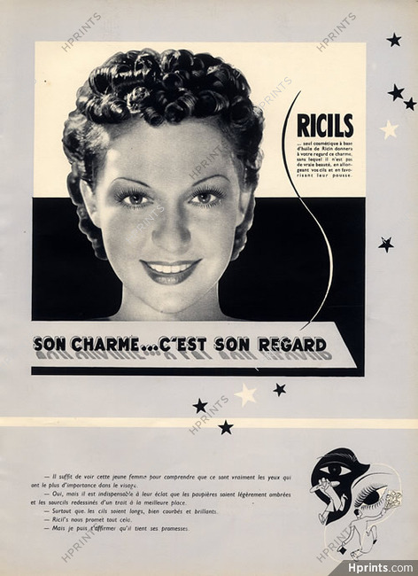 Ricils (Cosmetics) 1936