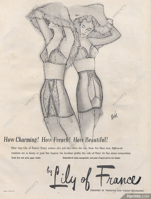 Lily of France (Lingerie) 1949