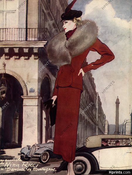 Nina Ricci 1936 Montagnac, Pierre Mourgue