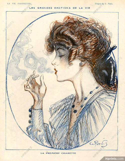 Georges Pavis 1918 Smoker