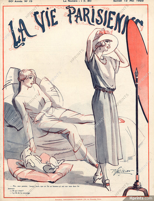 René Préjelan 1922 Elegants Parisiennes