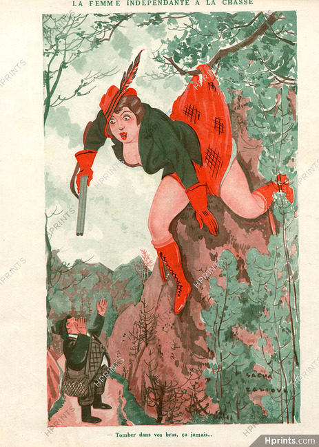 Sacha Zaliouk 1930 Huntress