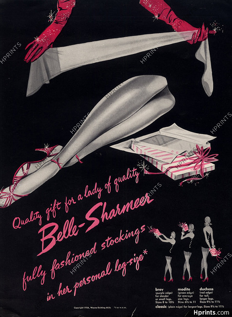 Belle-Sharmeer (Stockings Hosiery) 1954