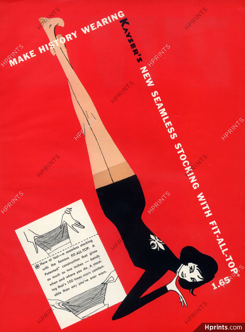 Kayser (Stockings) 1957 Stockings Hosiery