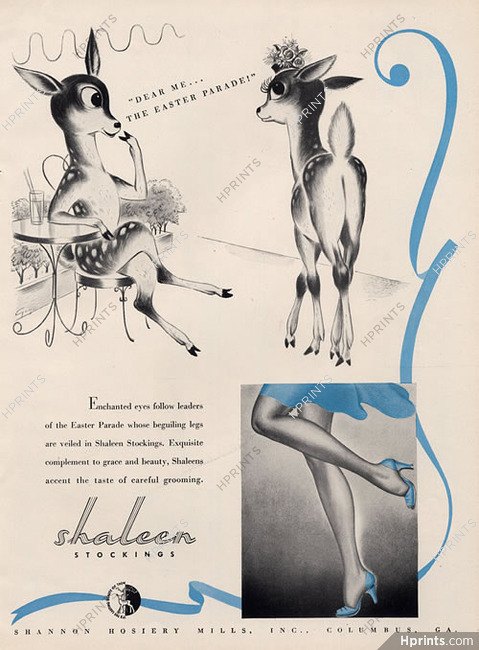 Shaleen (Stockings) 1944 Fawn
