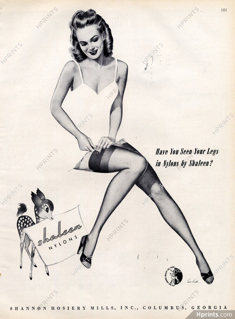 Shaleen (Stockings) 1946 Fawn