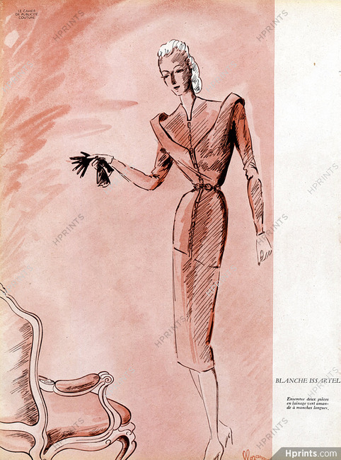 Blanche Issartel (Couture) 1946 Flozanne